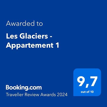 Les Glaciers - Appartement 1 Шамони Экстерьер фото